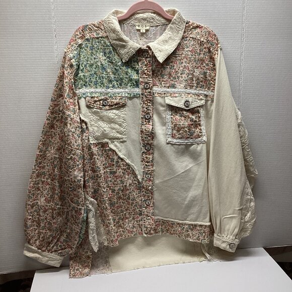 ❤️-RESTOCKED POL RELAXED FIT TOP/JACKET 100% COTTON - Picture 7 of 16